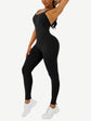 Wholesale Strappy Back Removable Pads Yoga Bodysuit For Women